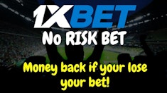 1xBet No Risk Bet Offer → Get A Free Bet When Your First Bet is Lost!
