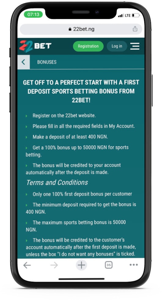 22bet rollover conditions