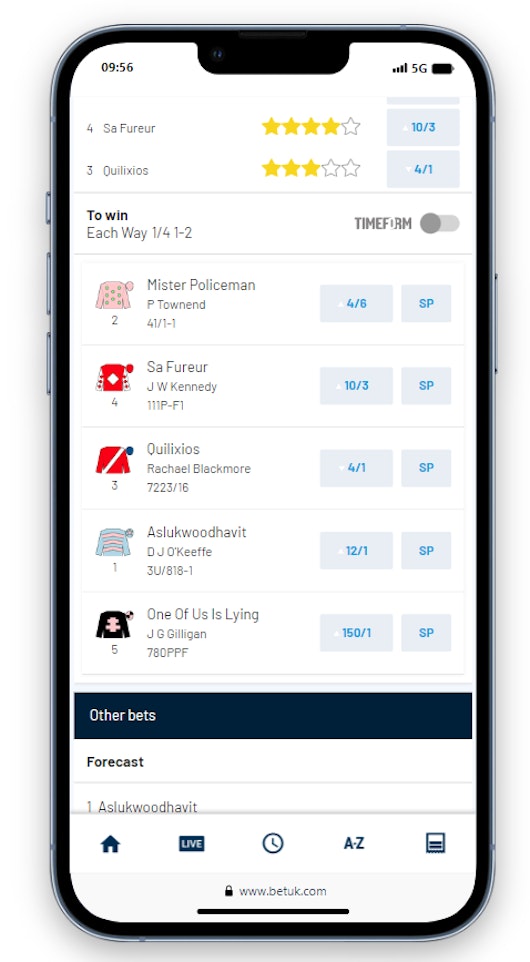 Bet UK Horse Racing