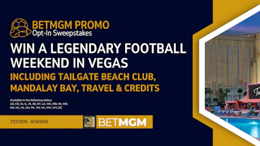 Betmgm Legendary Football Weekend In Vegas Promotion