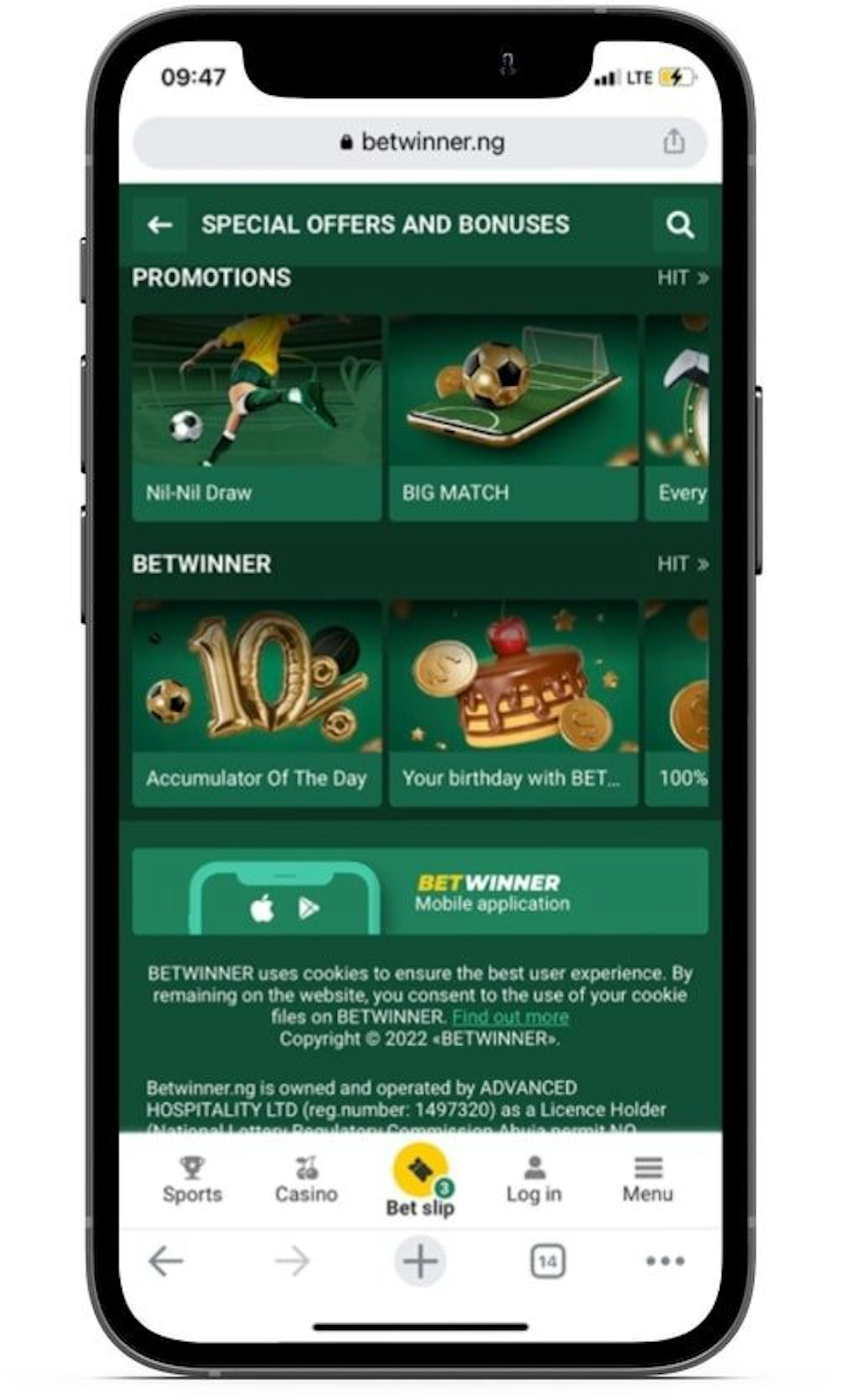 Betwinner Promotions