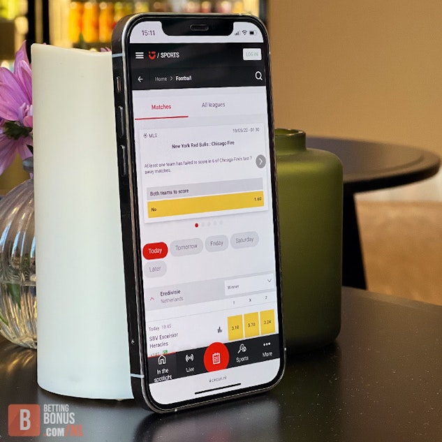 Circus acties op telefoon