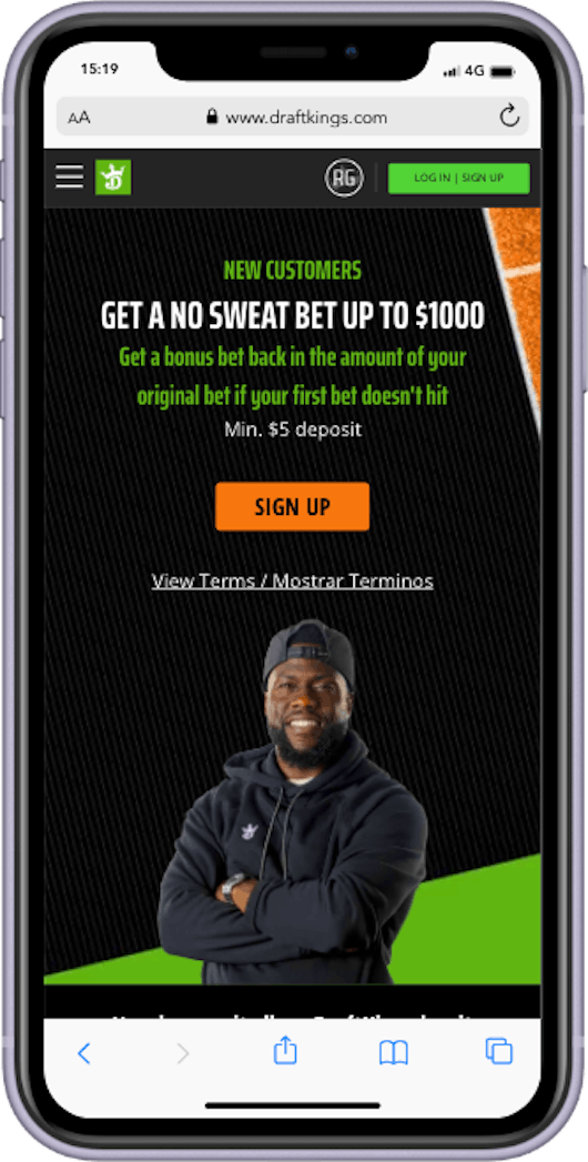 Draftkings no sweat bet