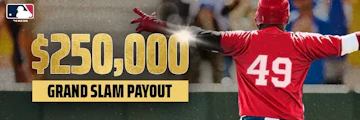 Draftkings recurring major league baseball promotion Grand Slam Payout Bonus Bets