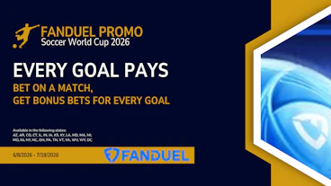 Fanduel every goal pays 2026 world cup soccer promo