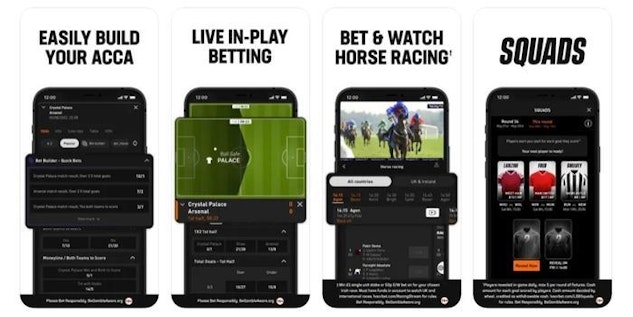LiveScore Bet App Screenshots