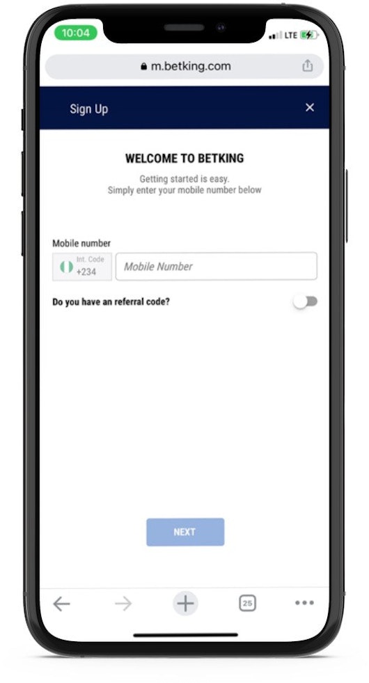 Betking registration