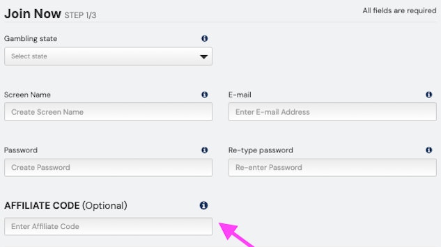 Betrivers iowa promo code registration